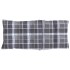 Cojines para silla respaldo alto 2 uds tela Oxford cuadros