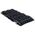 Cojines de silla respaldo bajo 4 uds tela Oxford cuadros