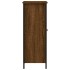 Aparador de madera de ingeniería marrón roble 70x30x80