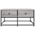 Mesa de centro madera de ingeniería gris Sonoma 80x80x40