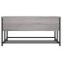 Mesa de centro madera de ingeniería gris Sonoma 80x80x40