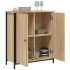 Aparador de madera de ingeniería roble Sonoma 70x30x80
