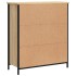 Aparador de madera de ingeniería roble Sonoma 70x30x80