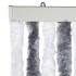 Cortina antimoscas chenilla gris y blanco 100x200