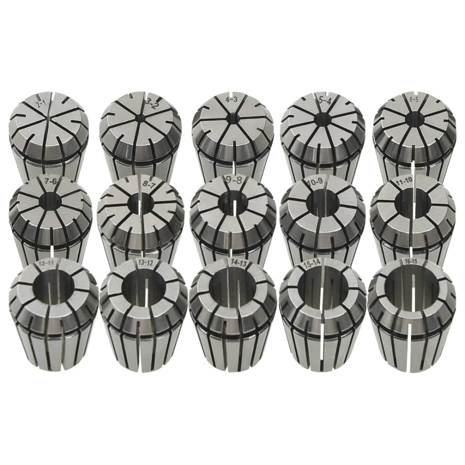 Boquilla de sujeción ER25 15 pzas Set herramientas de