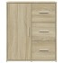 Aparador de madera de ingeniería roble Sonoma 60x31x70