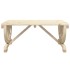 Mesa de centro de jardín madera maciza abeto 90x50x40
