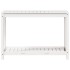 Mesa de plantación con estante madera pino blanco 108x50x75