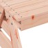 Mesa de pícnic para niños madera maciza Douglas 88x97x52