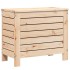 Taburete de jardín madera maciza de pino 62x31,5x52