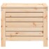 Taburete de jardín madera maciza de pino 62x31,5x52