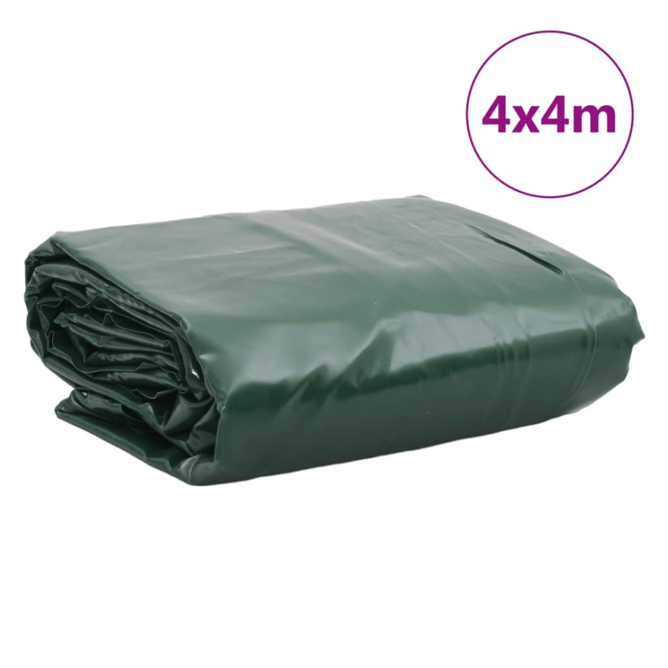 Lona verde 4x4 m 650