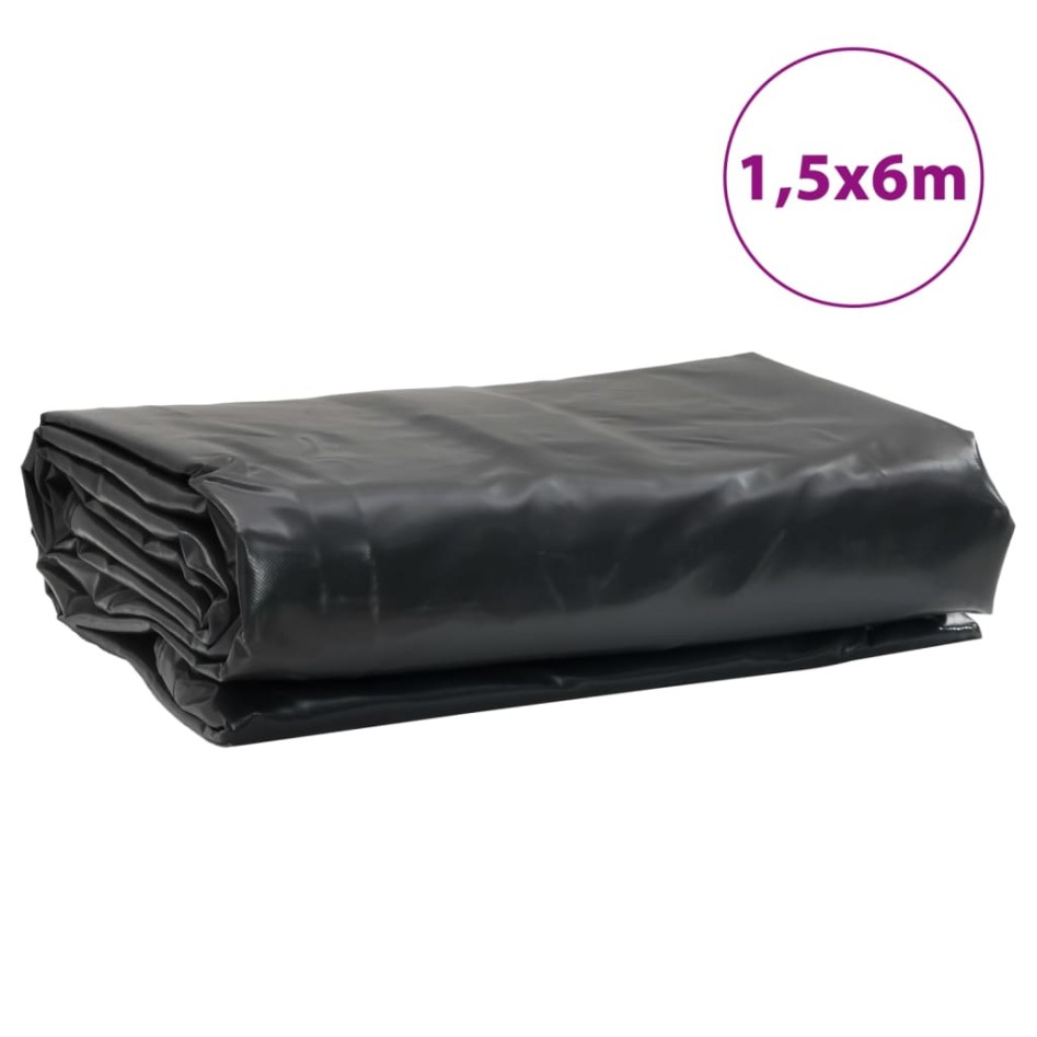 Lona gris antracita 1,5x6 m 650