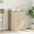 Aparador de madera de ingeniería roble Sonoma 60x31x70