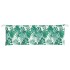 Cojines banco jardín 2 uds tela estampado de hojas 150x50x7