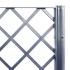 Jardinera con enrejado PP azul gris 80x40x142