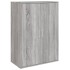 Aparador de madera de ingeniería gris Sonoma 60x31x84