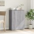 Aparador de madera de ingeniería gris Sonoma 60x31x84