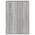 Aparador de madera de ingeniería gris Sonoma 60x31x84