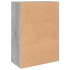 Aparador de madera de ingeniería gris Sonoma 60x31x84