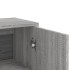 Aparador de madera de ingeniería gris Sonoma 60x31x84
