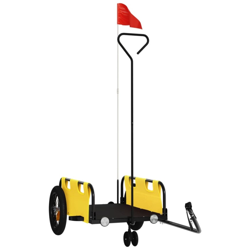 Remolque para bicicletas hierro y tela Oxford