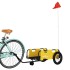 Remolque para bicicletas hierro y tela Oxford