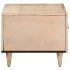 Mesa de centro de madera maciza de mango 80x50x40