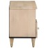 Mueble de TV madera maciza de mango 100x33x46