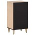 Armario auxiliar madera maciza de mango 40x33x75
