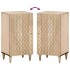 Armario auxiliar madera maciza de mango 40x33x75