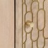 Armario auxiliar madera maciza de mango 40x33x75
