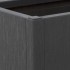 Jardinera PP gris oscuro 80x36x35