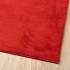 Alfombra de pelo corto OVIEDO rojo 100x200