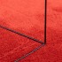 Alfombra de pelo corto OVIEDO rojo 100x200