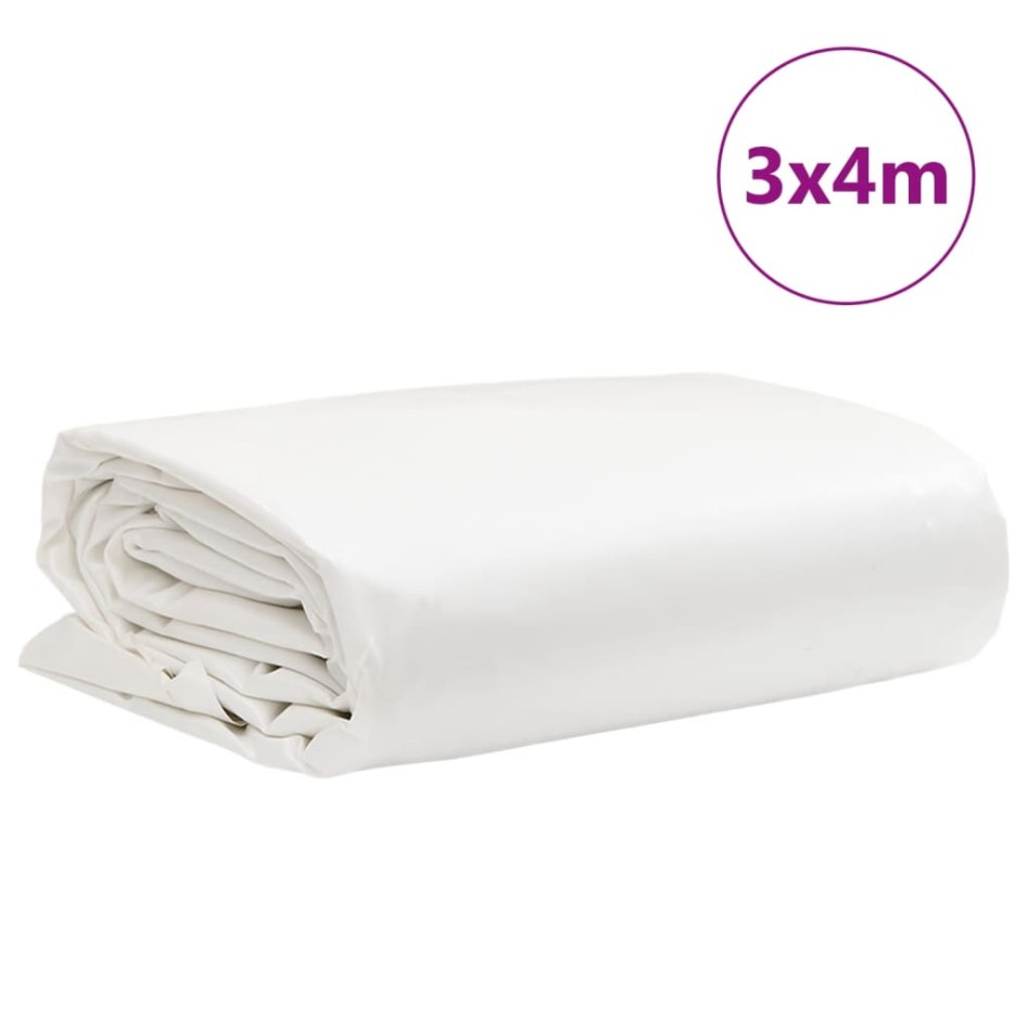 Lona blanca 3x4 m 650