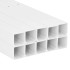 Canaletas para cables PVC 100x60 mm 10