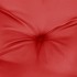 Cojines de banco de jardín 2 uds tela Oxford rojo 180x50x7