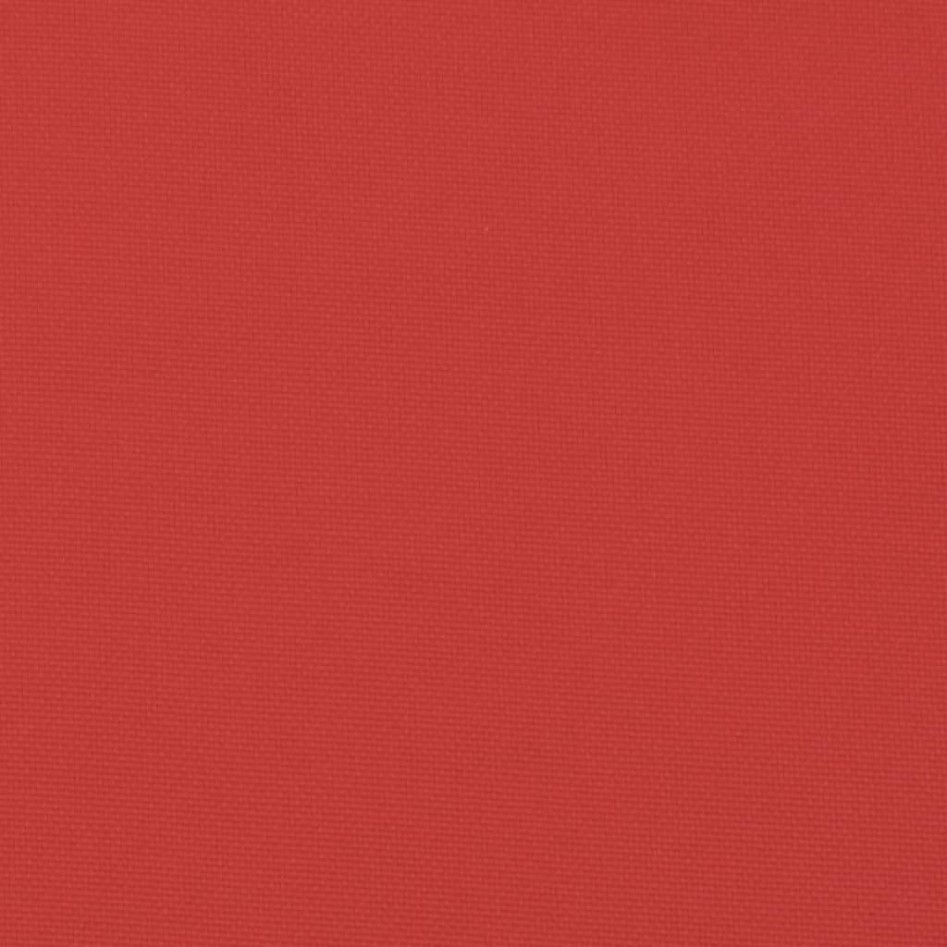 Cojines de banco de jardín 2 uds tela Oxford rojo 180x50x7