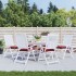 Cojines silla de jardín 6 uds tela Oxford rojo tinto 40x40x7