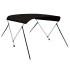 Toldo bimini de 2 arcos negro 180x130x110