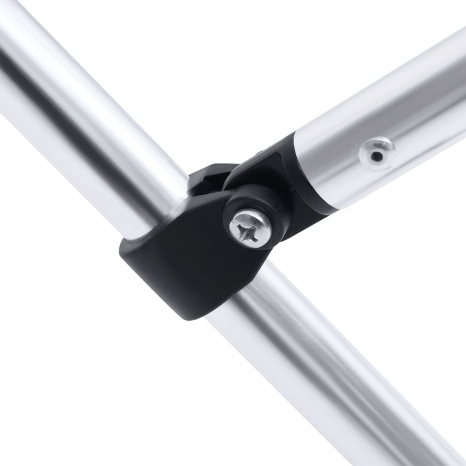 Toldo bimini de 2 arcos negro 180x130x110