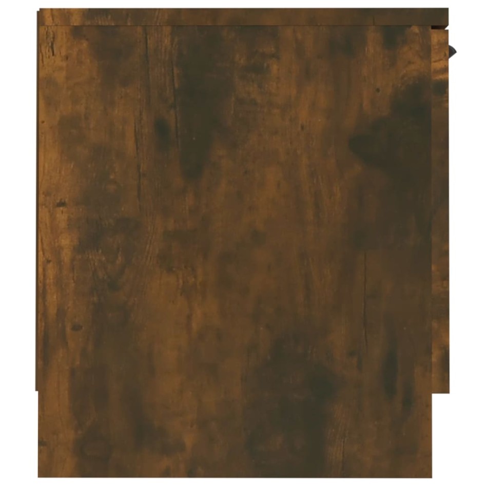 Mueble para TV madera contrachapada roble ahumado