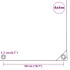 Lona 650 g/m² 4x4 m