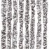 Cortina antimoscas chenilla marrón y beige 100x230