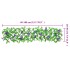 Enrejado expansible hiedra artificial verde 5 uds 180x20