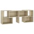 Mueble de TV madera contrachapada roble Sonoma 104x30x52