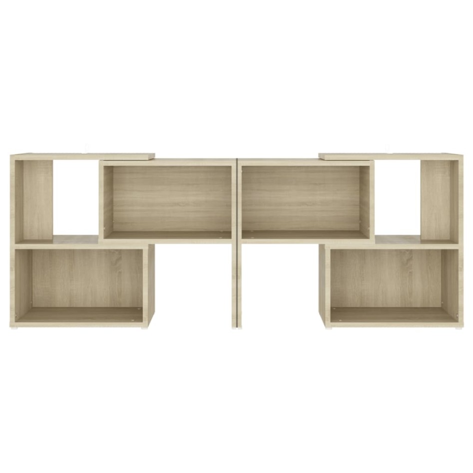 Mueble de TV madera contrachapada roble Sonoma 104x30x52