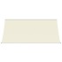 Toldo retráctil de tela y acero crema 300x150