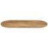 Tablero de mesa ovalado madera maciza de mango 120x50x3,8